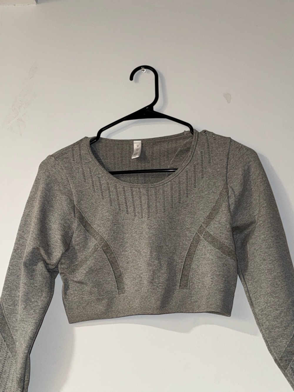 Athletic Set Gray Ribbed